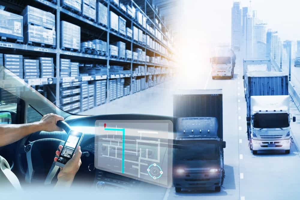 Supply Chain Logistics Concept