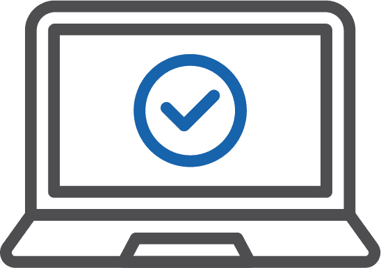 Secure online confirmation displayed on a computer screen, representing robust cybersecurity and trusted digital solutions from Banyan Technology.