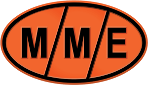 M/M/E logo for manufacturing, maintenance, and engineering services in industrial automation and technology solutions.