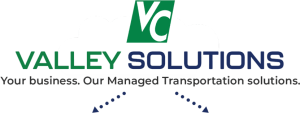 Valley Solutions managed transportation services logo, showcasing cloud-based logistics and supply chain solutions for business efficiency.