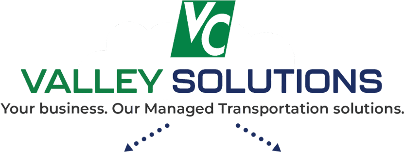 Valley Solutions managed transportation services logo, showcasing cloud-based logistics and supply chain solutions for business efficiency.
