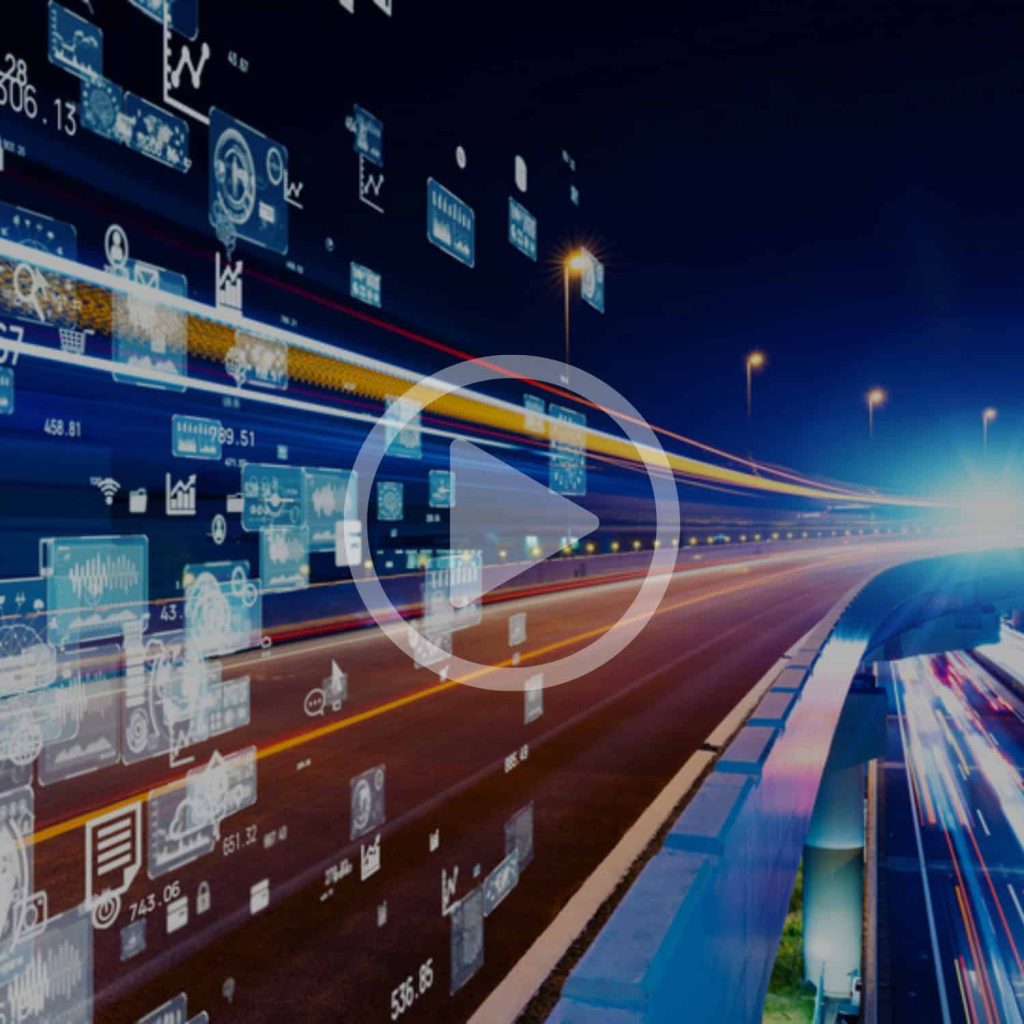 Real-time digital data analytics on highway traffic for intelligent transportation systems.
